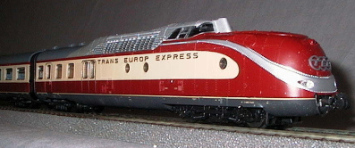 ドイツ国鉄VT601 TEE用ディーゼルカー ドイツ国鉄VT601 TEE用ディーゼルカー